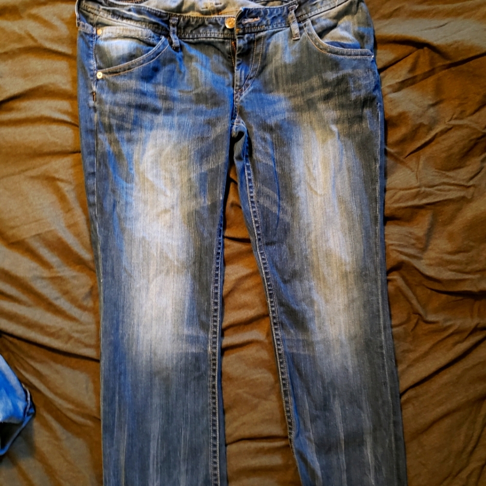 Express Jeans, Size 14, Blue Jeans